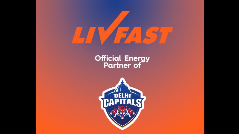 Livfast is the official energy partner of Delhi Capitals this IPL