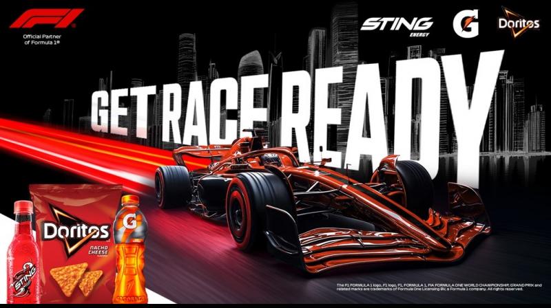 PepsiCo is official partner of Formula 1