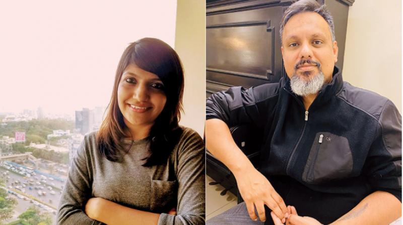 Harshada Menon (left) and Vivek Anchalia