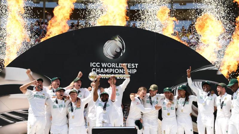 Team South Africa won the WTC final