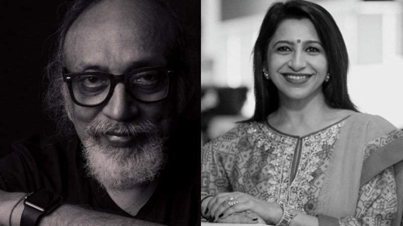 KV Sridhar (left) and Megha Tata