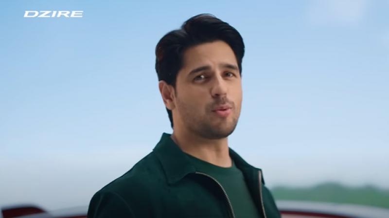 Sidharth Malhotra in the Dzire film Sidharth Malhotra in the Dzire film