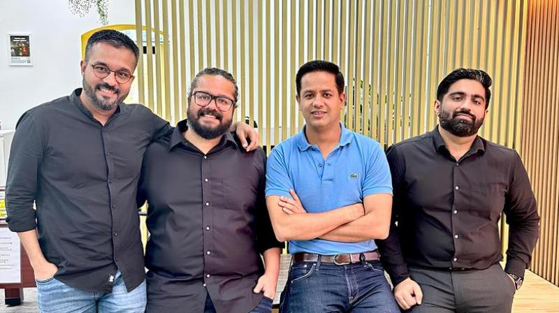 From left: Salman Shamsi, Dhruv Shah, Ankit Banga and Anmol Dang. 