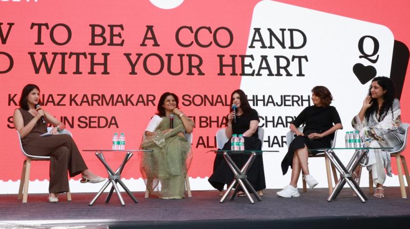 From left: Alisha Sharma, Swati Bhattacharya, Kainaz Karmakar, Sonal Chhajerh and Shagun Seda