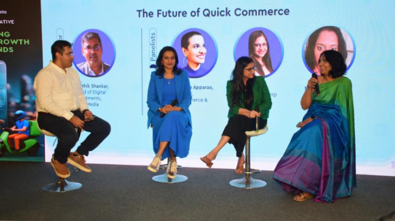 From left: Karthik Shankar, Meghna Apparao, Divya Gupta and Nithya Ravi.