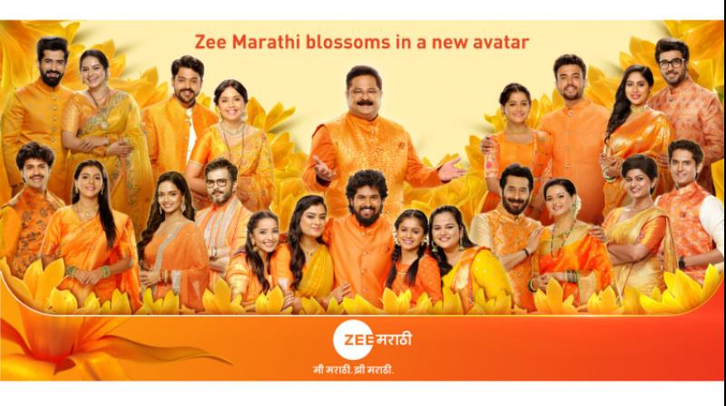 Zee Marathi's refreshed identity