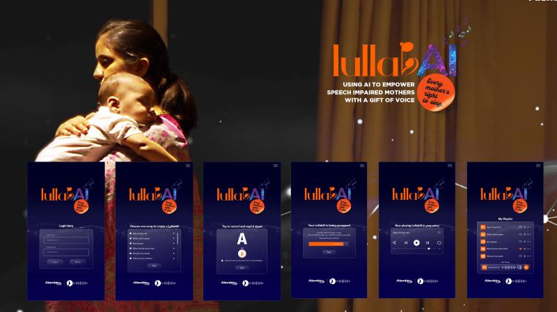 A screenshot of the LullabAI website