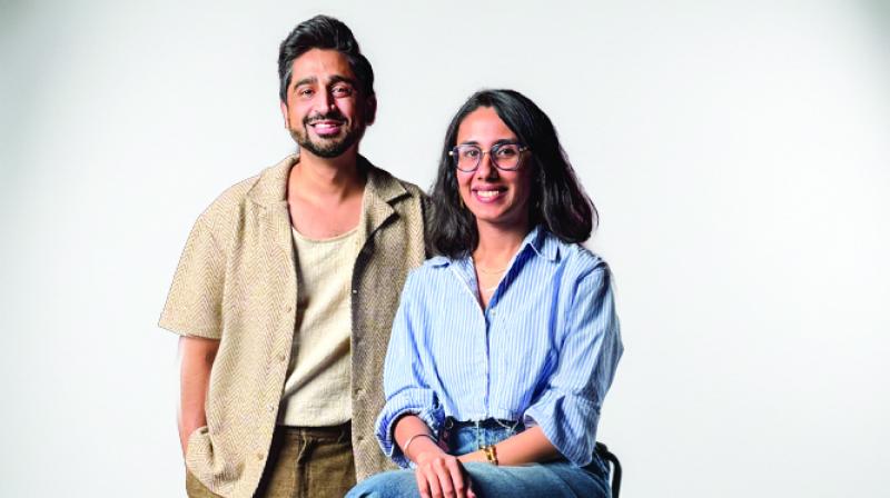 Dhruv Abrol (left) and Tarika Gulabani