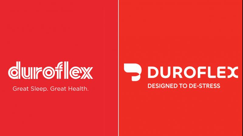 Duroflex's new logo.