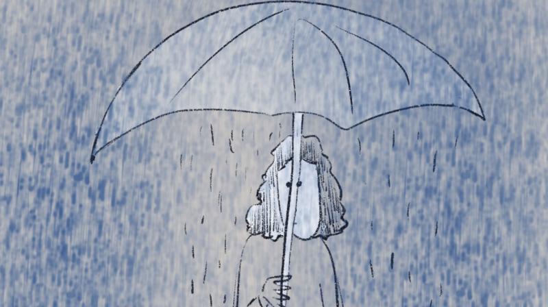  Aditi Jain's Seen Enough appears first in the print issue of Manifest. Here's the illustration from the August issue.