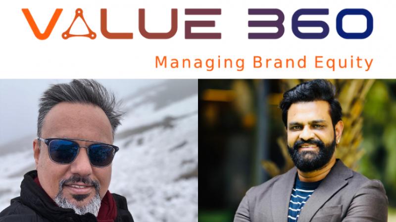 Filmmaker Vivek Anchalia (left) and Value 360 Communications' Kunal Kishore