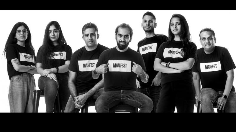 From left: Riya Sethi, Nishika Karmani, Sanjyot Jayawant, Raahil Chopra, Noel D'souza, Unnati Jadeja and Kaushal Gandhi