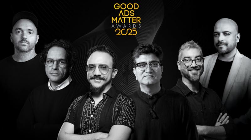 From left: Sam Ashwell, Kavyan Jahanshahi, Ram Sampath, Prasoon Joshi, Amit Sharma, Vinil Mathew