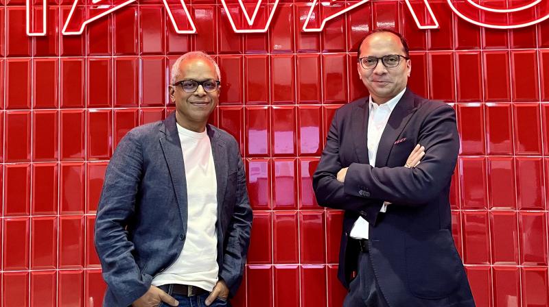 Joji Jacob (left) and Rana Barua