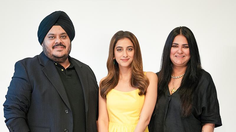 From left: Amit Sobti, Karishma Mehta and Jasleen Kaur Gupta