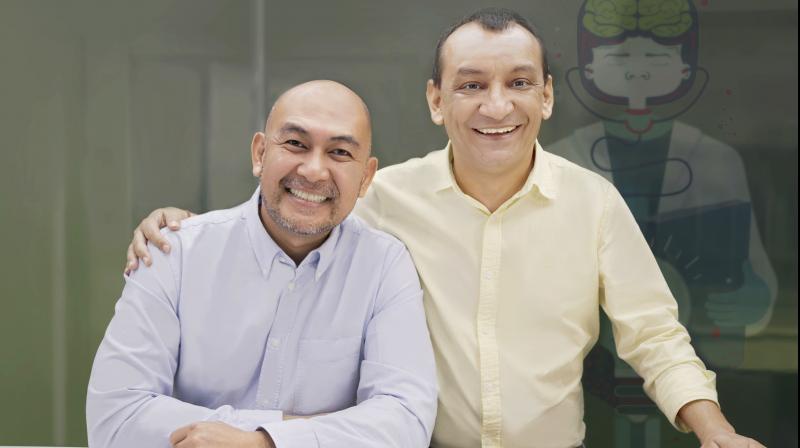 Taffy Ledesma (left) and Praful Akali