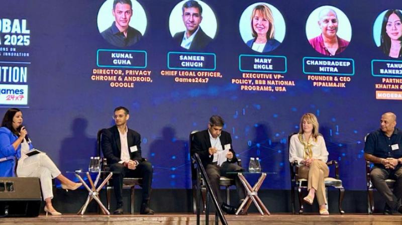 From left: Tanu Banerjee, Kunal Guha, Sameer Chugh, Mary K Engle, and Chandradeep Mitra.