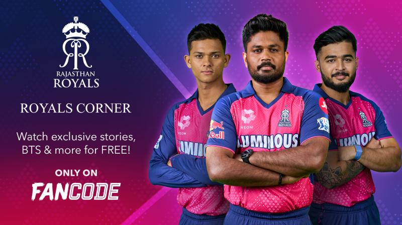 As part of this partnership, FanCode Shop will serve as the official jersey manufacturing partner for Rajasthan Royals.