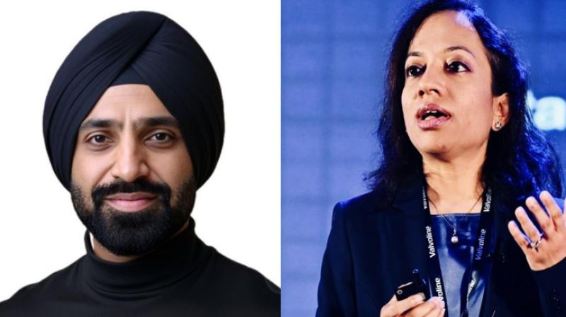 Gagandeep Bedi (left) and  Ipshita Chowdhury