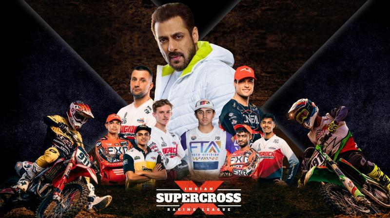 Salman Khan for Indian Supercross Racing League