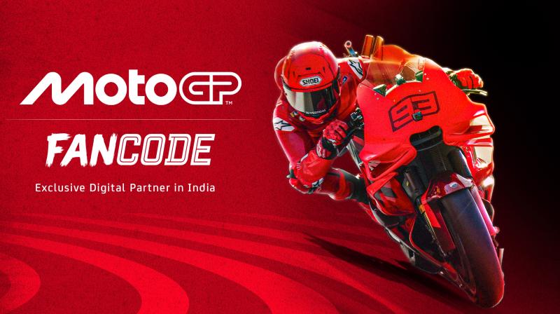 FanCode will stream the MotoGP for three years.