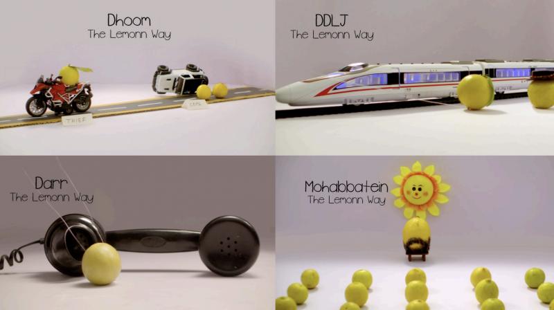 Screenshot from Lemonn's ongoing campaign