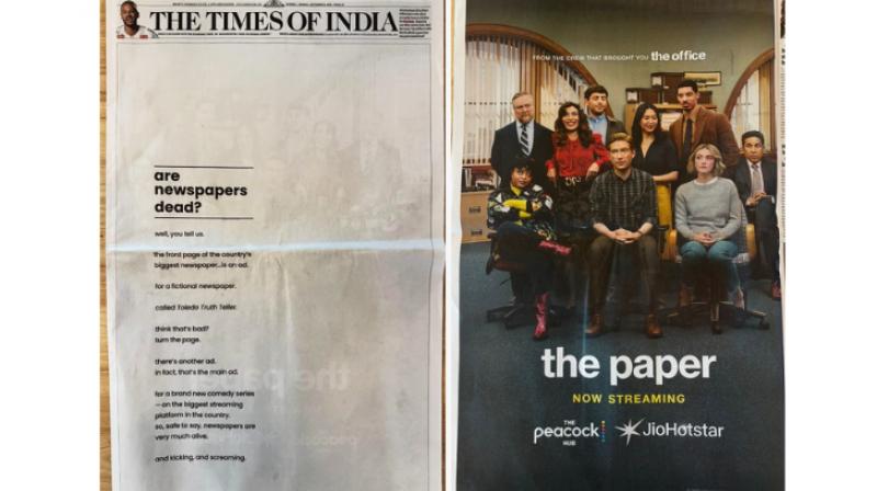 The spin-off follows a quirky team of not-so-competent journalists.