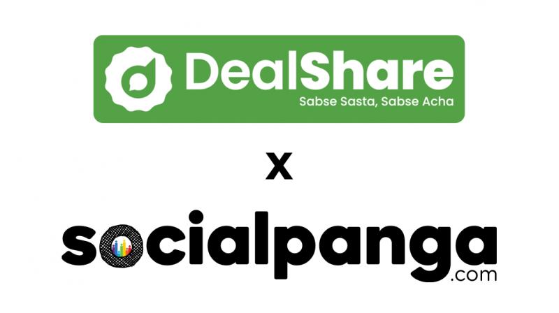 DealShare and Social Panga logos DealShare and Social Panga logos