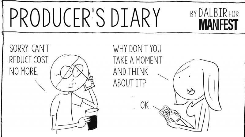 Dalbir Singh being asked to negotiate his quotating