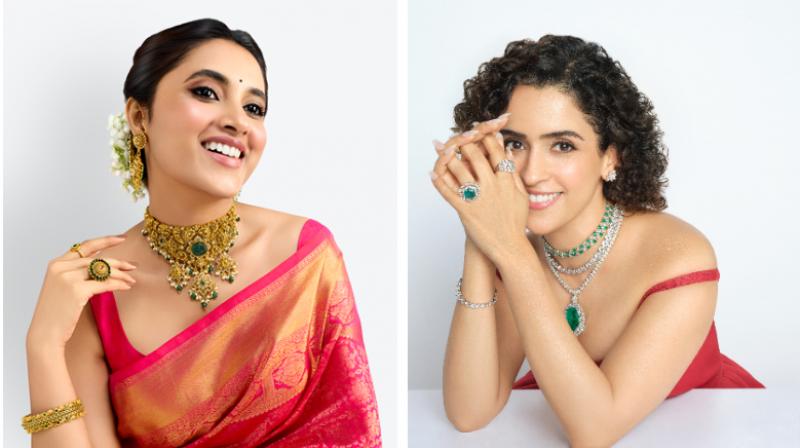 Priyanka Mohan (left) and Sanya Malhotra