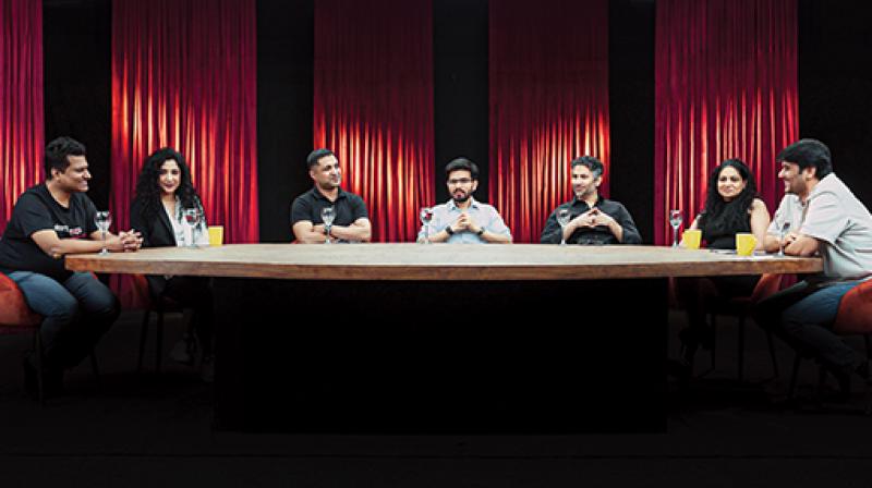 From left: Sriram G, Shagun Seda, Alok Mohanan, Amit Doshi, Mayur Hola, Smita Salgaonkar and PG Aditiya.