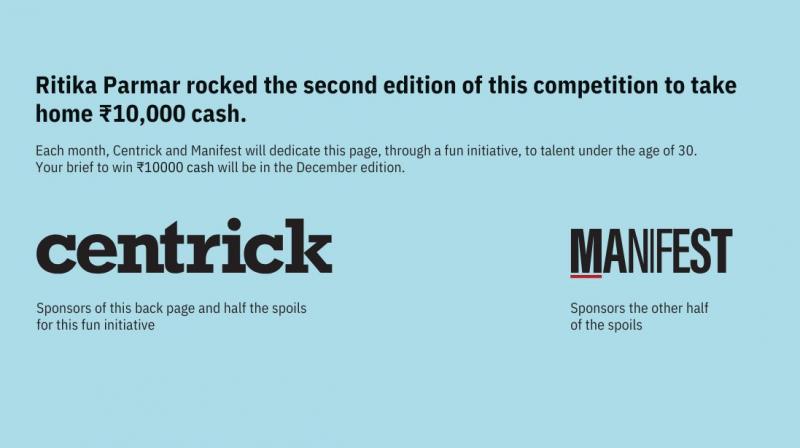 Winner for the second edition of the Centrick-Manifest print contest