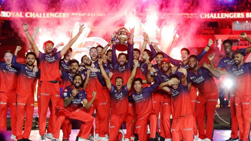 RCB's male team won its first IPL championship earlier this year