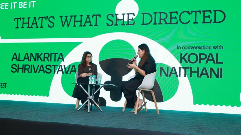 Alankrita Shrivastava (left) and Kopal Naithani