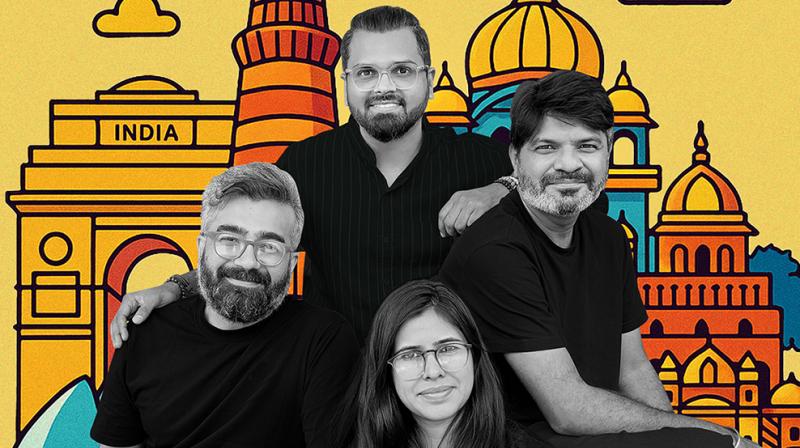 From left: Chaitanya Lekhwani, Sumit Chaurasia, Lakshiyta Singh and Saurabh Sabikhi