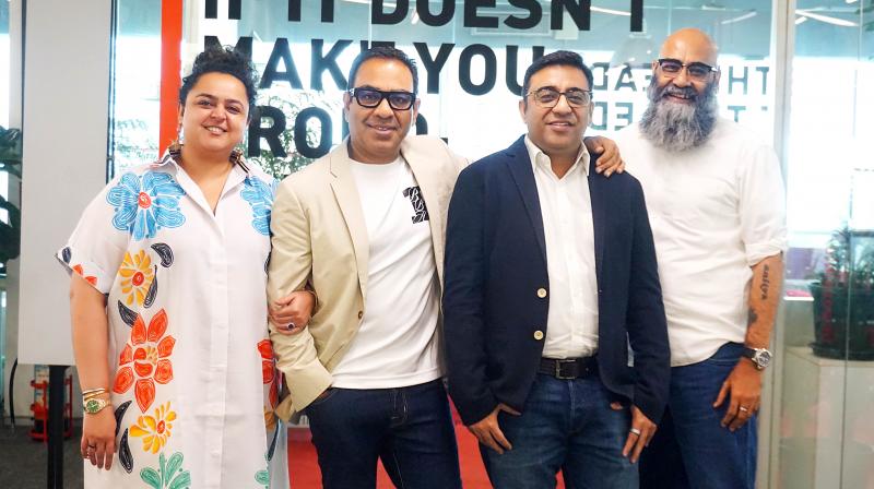 From left: Prachi Bali, Paritosh Srivastava, Saurabh Mankhand and Snehasis Bose.