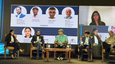 From left: Shreya Godani, Chintan Soni, Gautam Surath, Shashi Udyavar and Tejas Apte.