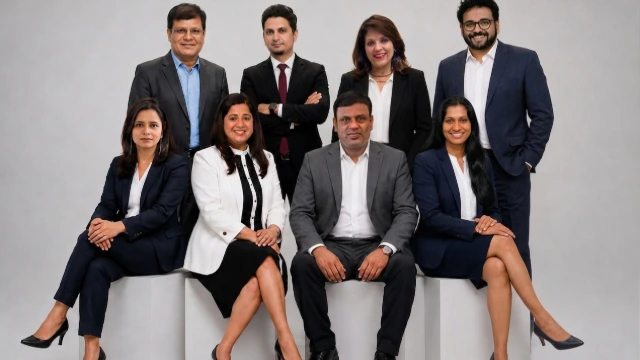 Standing L-R: Beerendra Jha, Khurram Aslam, Sonam Motreja and Krishnaprasad Balakrishnan (KP).  Sitting L-R: Emilee Kashyap, Harini Prabhu, Xavier Prabhu and Raji (Rajam) Sarath.