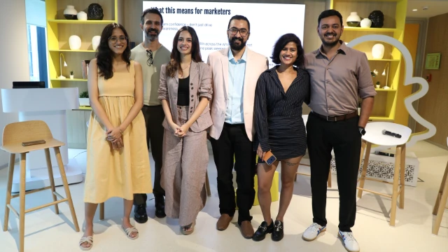 From left: Ria Chopra, Varun Duggirala, Nitanshi Goel, Prakash Subramanian, Aarti Samant and Yagnesh Ravi