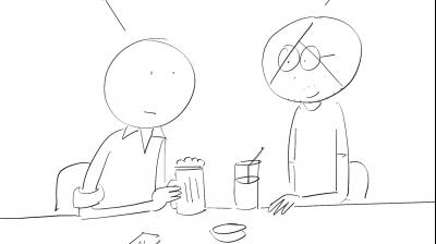 Dalbir Singh in conversation with a creative