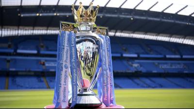 Premier League trophy