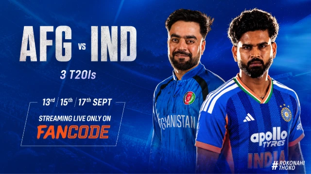 The series will be played in Delhi and matches are scheduled for 13, 15 and 17 September. 