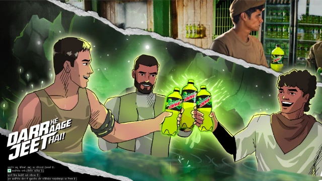 Visuals from Mountain Dew Adda Stories campaign