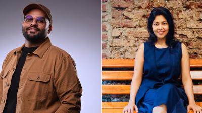 Tusharr Kumar (left) and Gunjan Arya