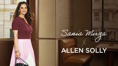 This makes Sania Mirza the first-ever brand ambassador for Allen Solly Woman