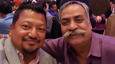 Ujaya Shakya and Piyush Pandey