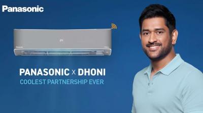 MS Dhoni is brand ambassador for Panasonic air conditioners portfolio in India