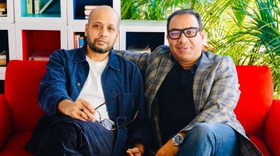 Parikshit Bhattaccharya (left) and Paritosh Srivastava