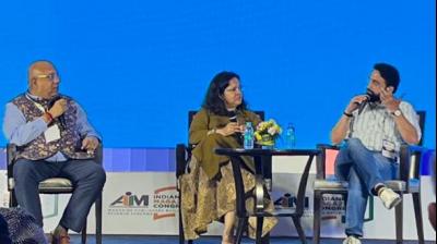 From Left: Annurag Batra, Deepali Nair and Ketan Bharati                                               