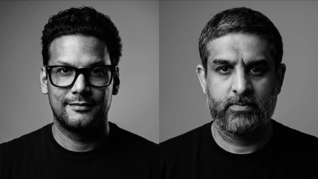 Luke Dewars (left) and Rohit Dhamija